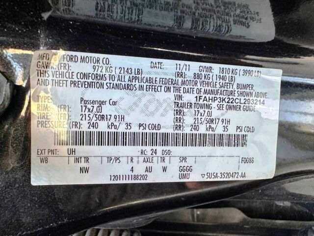 Чорний Форд Фокус, об'ємом двигуна 2 л та пробігом 184 тис. км за 7600 $, фото 21 на Automoto.ua