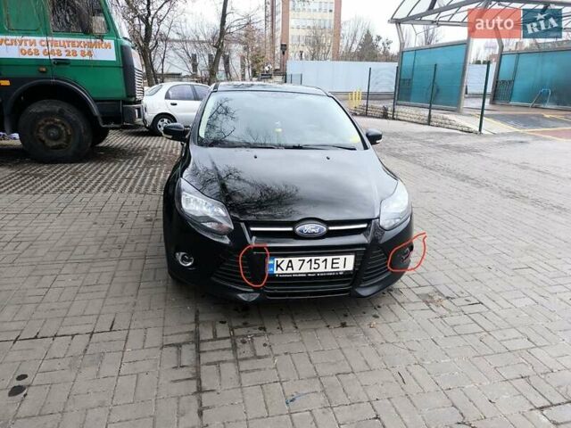 Черный Форд Фокус, объемом двигателя 1.6 л и пробегом 230 тыс. км за 6200 $, фото 1 на Automoto.ua