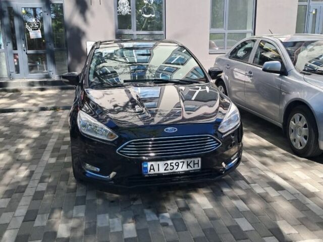 Черный Форд Фокус, объемом двигателя 2 л и пробегом 200 тыс. км за 8000 $, фото 1 на Automoto.ua