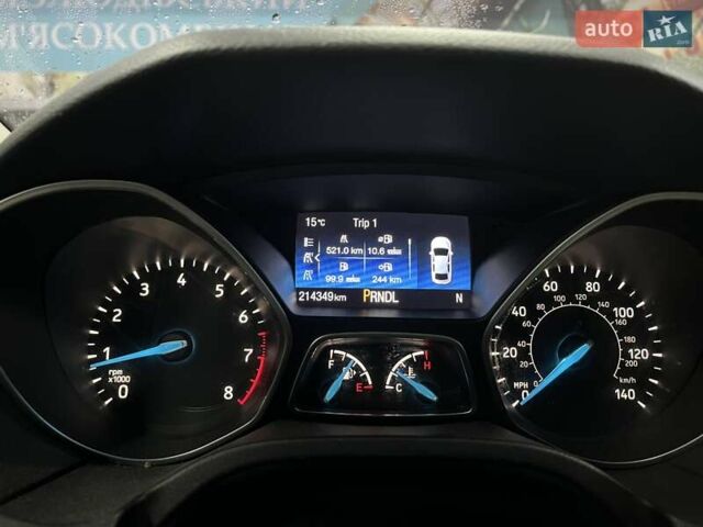 Черный Форд Фокус, объемом двигателя 2 л и пробегом 214 тыс. км за 9236 $, фото 6 на Automoto.ua