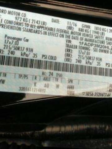 Черный Форд Фокус, объемом двигателя 2 л и пробегом 107 тыс. км за 9900 $, фото 20 на Automoto.ua