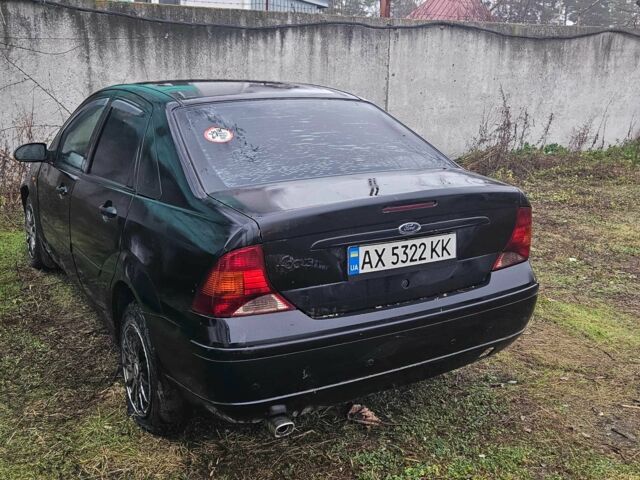 Черный Форд Фокус, объемом двигателя 1.6 л и пробегом 300 тыс. км за 1800 $, фото 2 на Automoto.ua
