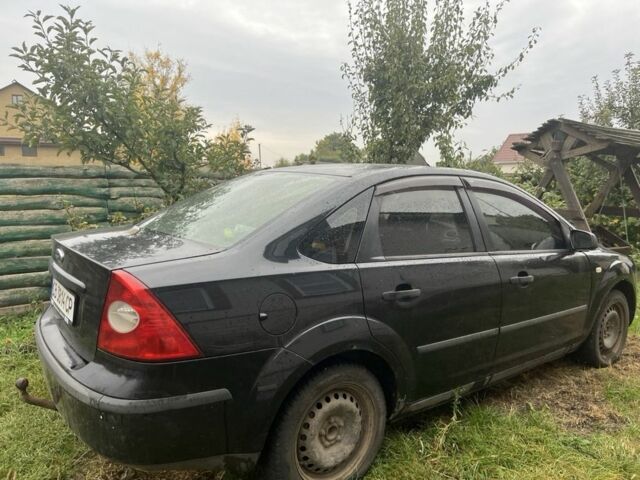 Черный Форд Фокус, объемом двигателя 1.6 л и пробегом 250 тыс. км за 3100 $, фото 5 на Automoto.ua