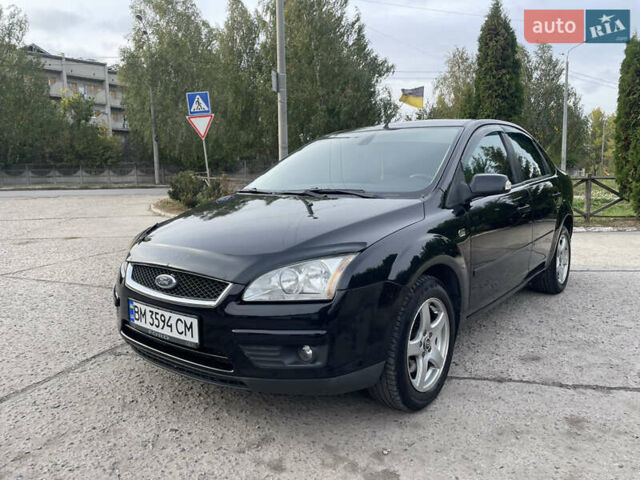 Чорний Форд Фокус, об'ємом двигуна 2 л та пробігом 218 тис. км за 5500 $, фото 1 на Automoto.ua