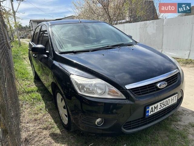 Черный Форд Фокус, объемом двигателя 1.6 л и пробегом 246 тыс. км за 5000 $, фото 7 на Automoto.ua