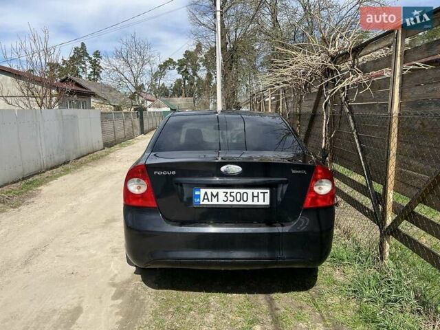 Черный Форд Фокус, объемом двигателя 1.6 л и пробегом 246 тыс. км за 5000 $, фото 11 на Automoto.ua
