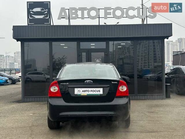 Черный Форд Фокус, объемом двигателя 1.6 л и пробегом 208 тыс. км за 6490 $, фото 5 на Automoto.ua