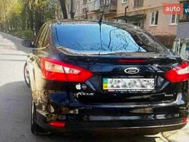 Черный Форд Фокус, объемом двигателя 1.6 л и пробегом 163 тыс. км за 7000 $, фото 1 на Automoto.ua