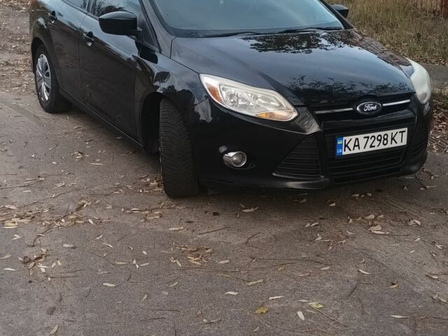 Черный Форд Фокус, объемом двигателя 2 л и пробегом 220 тыс. км за 6000 $, фото 1 на Automoto.ua