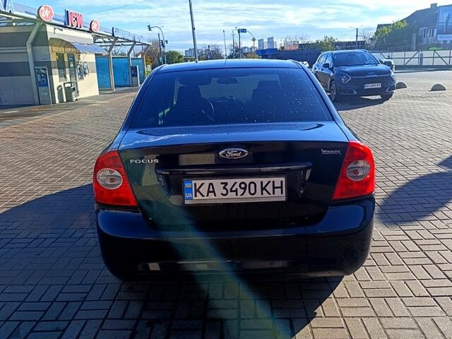 Черный Форд Фокус, объемом двигателя 1.6 л и пробегом 190 тыс. км за 6000 $, фото 3 на Automoto.ua