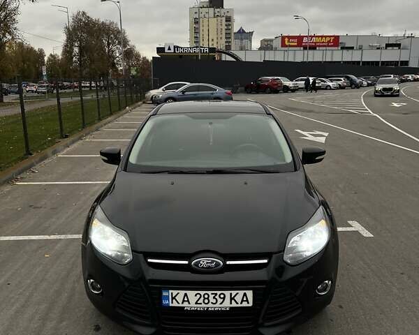 Черный Форд Фокус, объемом двигателя 2 л и пробегом 215 тыс. км за 8500 $, фото 1 на Automoto.ua