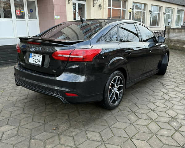 Черный Форд Фокус, объемом двигателя 2 л и пробегом 155 тыс. км за 8200 $, фото 3 на Automoto.ua