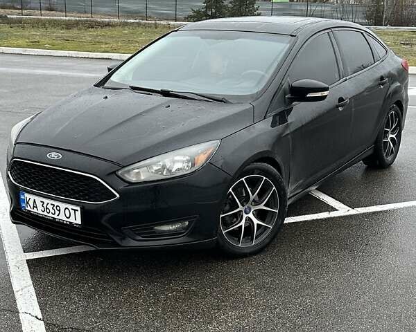 Черный Форд Фокус, объемом двигателя 2 л и пробегом 200 тыс. км за 9000 $, фото 2 на Automoto.ua