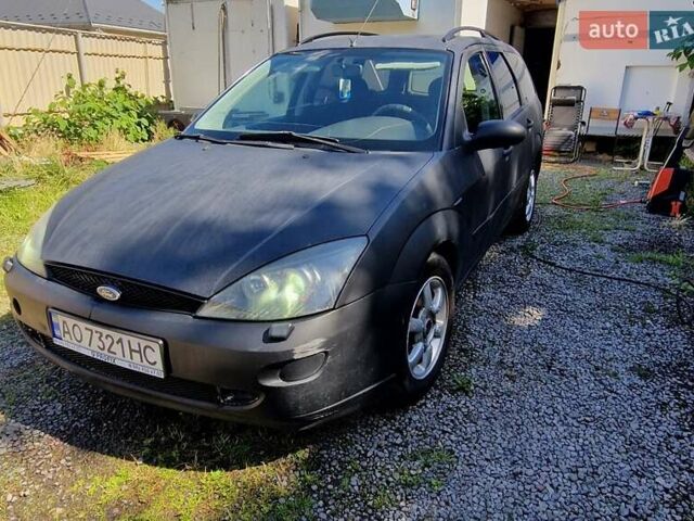 Черный Форд Фокус, объемом двигателя 1.6 л и пробегом 500 тыс. км за 2300 $, фото 1 на Automoto.ua