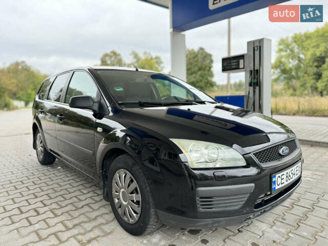 Черный Форд Фокус, объемом двигателя 1.6 л и пробегом 260 тыс. км за 3950 $, фото 7 на Automoto.ua