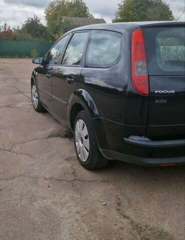 Черный Форд Фокус, объемом двигателя 1.6 л и пробегом 286 тыс. км за 4550 $, фото 4 на Automoto.ua