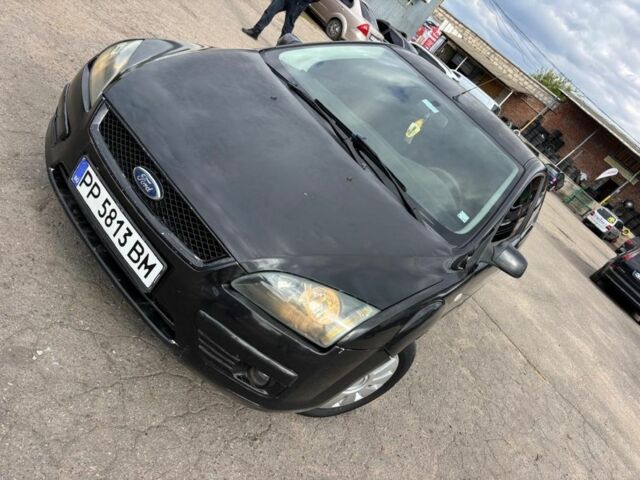 Черный Форд Фокус, объемом двигателя 2 л и пробегом 294 тыс. км за 1850 $, фото 1 на Automoto.ua