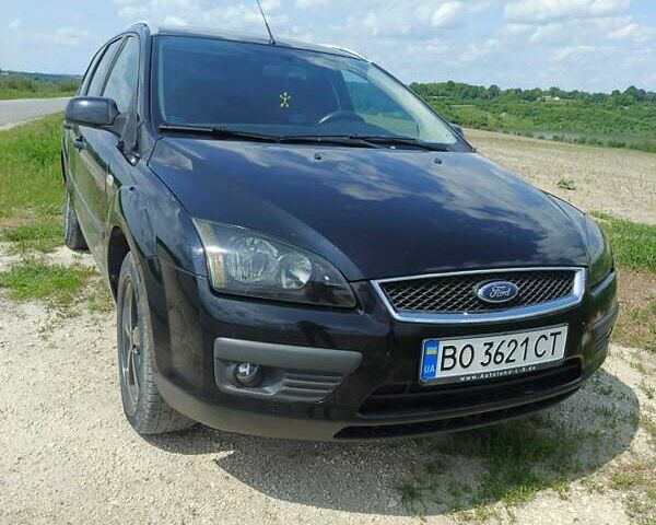 Черный Форд Фокус, объемом двигателя 1.6 л и пробегом 231 тыс. км за 4700 $, фото 7 на Automoto.ua