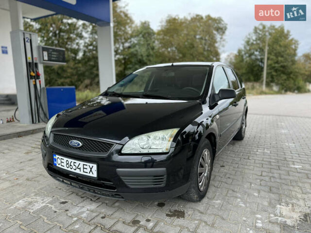 Черный Форд Фокус, объемом двигателя 1.6 л и пробегом 260 тыс. км за 3950 $, фото 1 на Automoto.ua