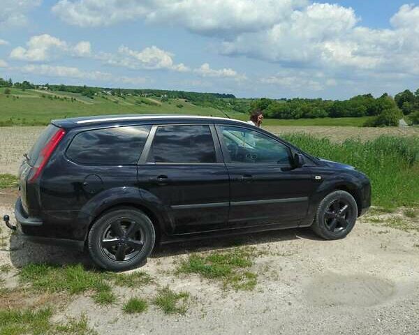 Черный Форд Фокус, объемом двигателя 1.6 л и пробегом 231 тыс. км за 4700 $, фото 2 на Automoto.ua