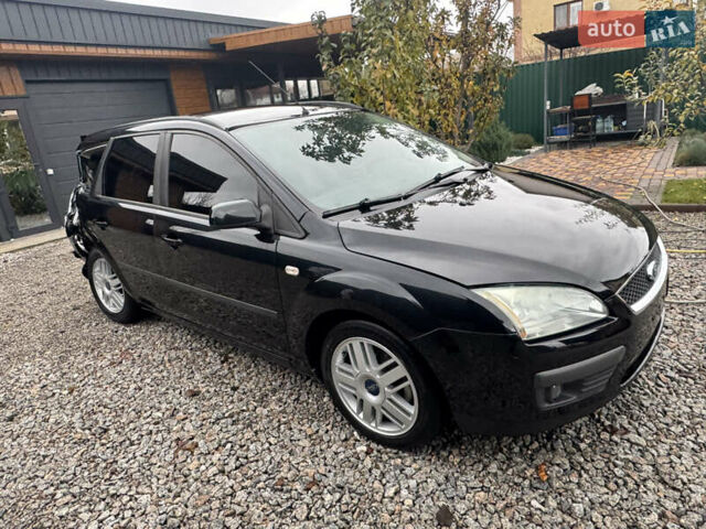 Черный Форд Фокус, объемом двигателя 1.6 л и пробегом 220 тыс. км за 2100 $, фото 6 на Automoto.ua