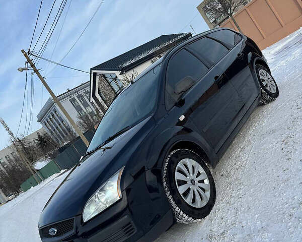 Черный Форд Фокус, объемом двигателя 1.6 л и пробегом 165 тыс. км за 5250 $, фото 4 на Automoto.ua