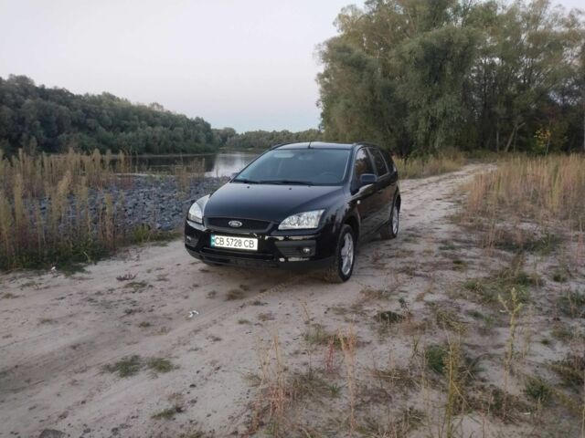 Черный Форд Фокус, объемом двигателя 1.6 л и пробегом 266 тыс. км за 4500 $, фото 3 на Automoto.ua
