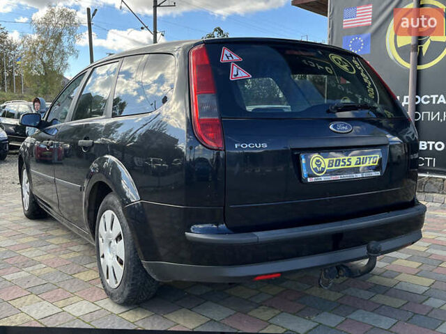 Черный Форд Фокус, объемом двигателя 1.6 л и пробегом 206 тыс. км за 4500 $, фото 4 на Automoto.ua