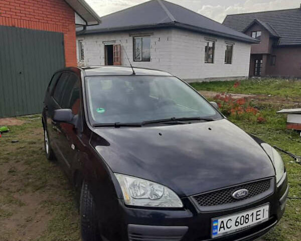Черный Форд Фокус, объемом двигателя 1.6 л и пробегом 298 тыс. км за 3800 $, фото 2 на Automoto.ua