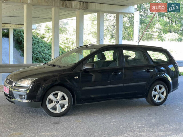 Черный Форд Фокус, объемом двигателя 1.6 л и пробегом 206 тыс. км за 4700 $, фото 3 на Automoto.ua