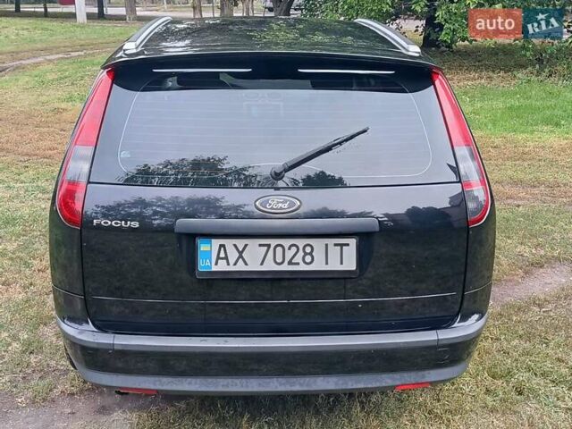 Черный Форд Фокус, объемом двигателя 1.6 л и пробегом 220 тыс. км за 4500 $, фото 14 на Automoto.ua