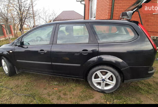 Черный Форд Фокус, объемом двигателя 1.6 л и пробегом 298 тыс. км за 3800 $, фото 4 на Automoto.ua