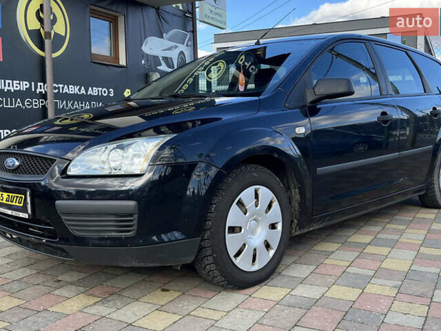 Черный Форд Фокус, объемом двигателя 1.6 л и пробегом 206 тыс. км за 4500 $, фото 2 на Automoto.ua