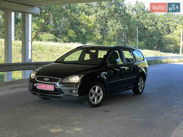 Черный Форд Фокус, объемом двигателя 1.6 л и пробегом 206 тыс. км за 4700 $, фото 2 на Automoto.ua