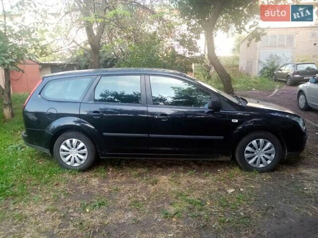 Форд Фокус 2007 в Кривом Роге на Automoto.ua Черный Форд Фокус, объемом двигателя 1.6 л и пробегом 233 тыс. км за 4400 $, фото 1 на Automoto.ua