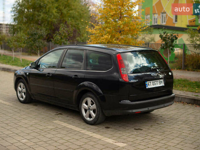Форд Фокус 2007 в Ивано-Франковске на Automoto.ua Черный Форд Фокус, объемом двигателя 1.6 л и пробегом 210 тыс. км за 5200 $, фото 3 на Automoto.ua