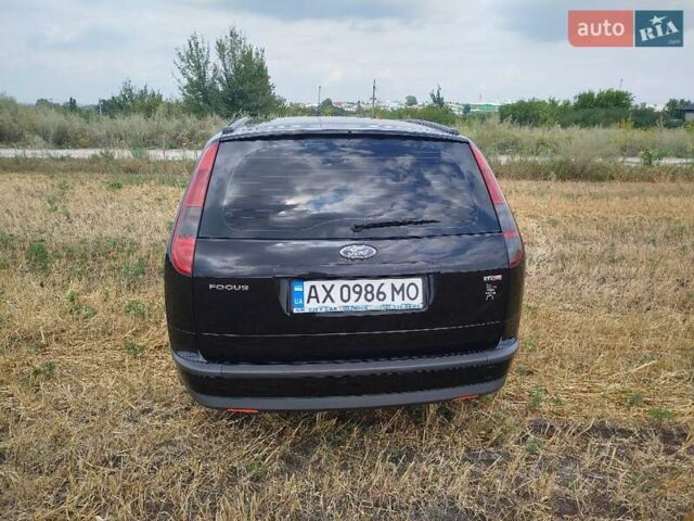Черный Форд Фокус, объемом двигателя 1.6 л и пробегом 219 тыс. км за 5200 $, фото 3 на Automoto.ua