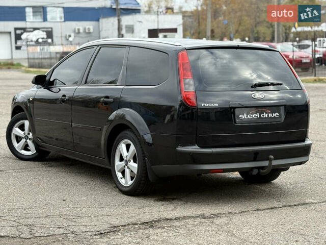 Черный Форд Фокус, объемом двигателя 1.6 л и пробегом 231 тыс. км за 4999 $, фото 5 на Automoto.ua
