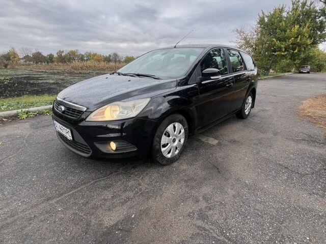 Черный Форд Фокус, объемом двигателя 1.6 л и пробегом 278 тыс. км за 4600 $, фото 1 на Automoto.ua