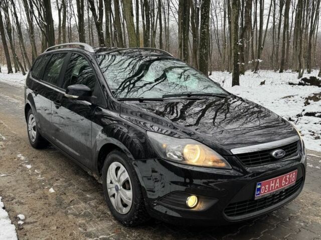 Черный Форд Фокус, объемом двигателя 1.6 л и пробегом 210 тыс. км за 5000 $, фото 2 на Automoto.ua
