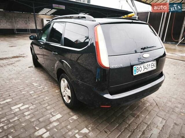 Черный Форд Фокус, объемом двигателя 1.6 л и пробегом 190 тыс. км за 5200 $, фото 6 на Automoto.ua