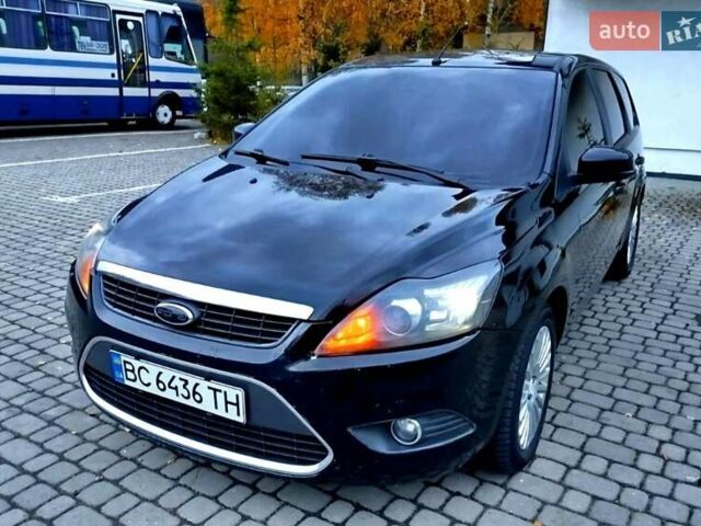 Форд Фокус 2008 в Сколе на Automoto.ua Черный Форд Фокус, объемом двигателя 1.56 л и пробегом 287 тыс. км за 5200 $, фото 1 на Automoto.ua