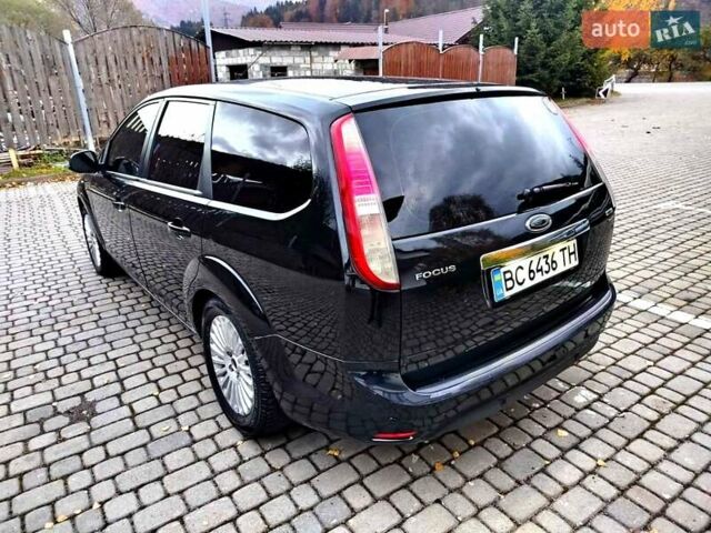Форд Фокус 2008 в Сколе на Automoto.ua Черный Форд Фокус, объемом двигателя 1.56 л и пробегом 287 тыс. км за 5200 $, фото 9 на Automoto.ua