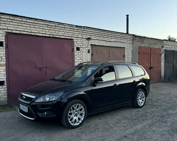 Черный Форд Фокус, объемом двигателя 2 л и пробегом 287 тыс. км за 6800 $, фото 1 на Automoto.ua