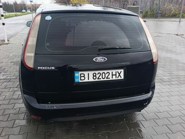 Черный Форд Фокус, объемом двигателя 1.6 л и пробегом 335 тыс. км за 4500 $, фото 3 на Automoto.ua