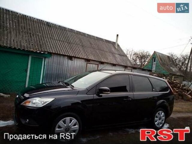 Черный Форд Фокус, объемом двигателя 2 л и пробегом 240 тыс. км за 5700 $, фото 1 на Automoto.ua