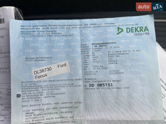 Черный Форд Фокус, объемом двигателя 1.6 л и пробегом 223 тыс. км за 6400 $, фото 61 на Automoto.ua