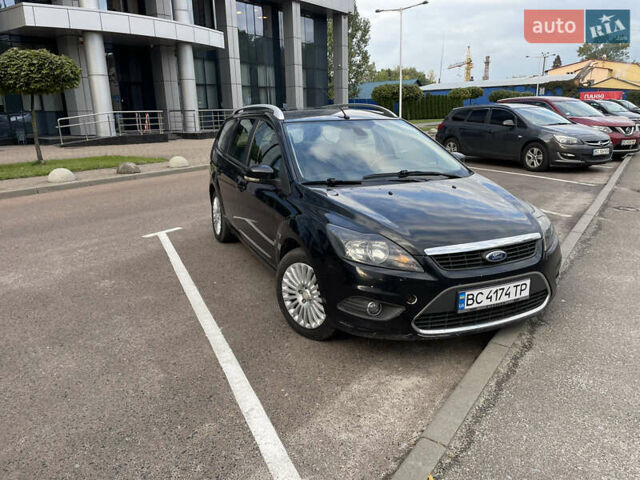 Черный Форд Фокус, объемом двигателя 1.6 л и пробегом 260 тыс. км за 5400 $, фото 2 на Automoto.ua
