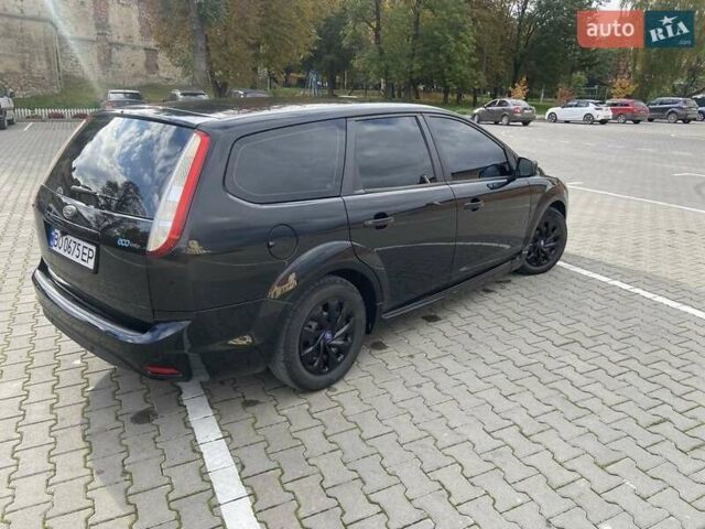 Форд Фокус 2008 в Бережанах на Automoto.ua Черный Форд Фокус, объемом двигателя 1.6 л и пробегом 260 тыс. км за 5500 $, фото 1 на Automoto.ua