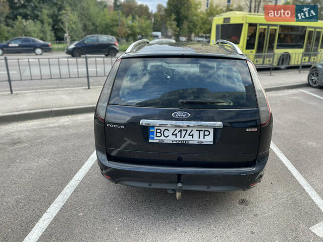 Черный Форд Фокус, объемом двигателя 1.6 л и пробегом 260 тыс. км за 5400 $, фото 7 на Automoto.ua